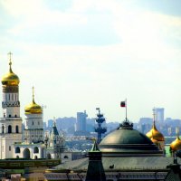 Панорама Москвы с ЦДМ. :: Владимир Драгунский