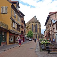 Кольмар - один из самых красивых городков Эльзаса.... :: Galina Dzubina