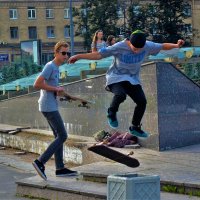 Скейтеры... :: Sergey Gordoff