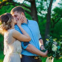 Первый поцелуй жениха и невесты :: Ольга Диденкова