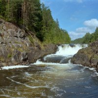 водопад Кивач :: Алексей Чигвинцев