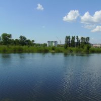 Немецкое   озеро   в   Ивано - Франковске :: Андрей  Васильевич Коляскин