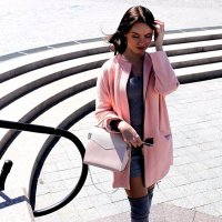Анастасия. Девушка в розовом пальто. :: Aleksandra Malygina