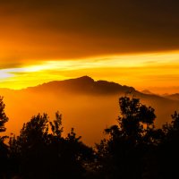 Шри-Ланка, закат в горах :: Ольга Петруша
