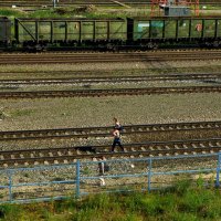Из серии: "Там где тревожно гудят и стучат поезда" :: Андрей Головкин