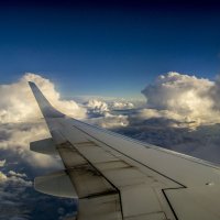 вид из самолета на небо и облака :: Дмитрий Потапкин
