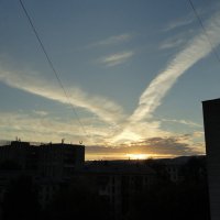 Закат Солнца в Перми :: Валерий Конев