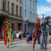 Гамбург. Международный фестиваль уличных искусств «Штамп». Шествие продолжается! :: Nina Yudicheva