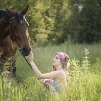 Фотопрогулка с лошадью. Фотограф Таня Турмалин. :: Таня Турмалин