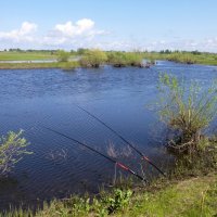 Рыбалка на Малой речке. :: Elena Sartakova