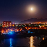 Лунная ночь :: Сергей Алексеев