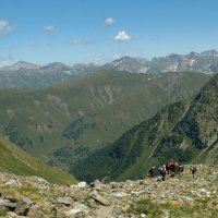 Архызский пейзаж :: Владимир Лебедев