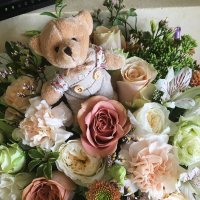 Teddy in flowers :: Вероника Белецкая