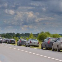 Трасса Рыбинск - Тутаев (по левому берегу. :: Дмитрий Строганов