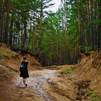 Девушка в лесу. г. Чита, Забайкальский край :: Катя Медведева