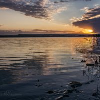 Летний вечер на водохранилище Август 2015 :: Юрий Клишин