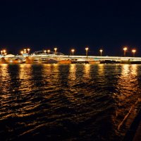 Троицкий мост в ночи :: sorovey Sol