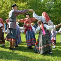 Конный праздник в Витославлицах (этюд 9) :: Константин Жирнов