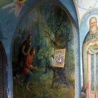 Святые врата Пюхтицкого Успенского ставропигиального женского монастыря :: Елена Павлова (Смолова)