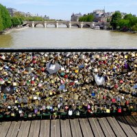 Париж,Мост влюбленных :: svetlana.voskresenskaia 