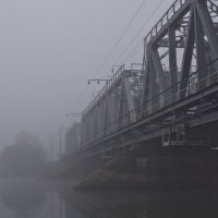 железнодорожный мост через реку Воронеж :: Сергей Алексеев
