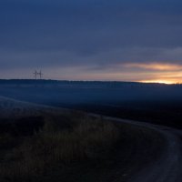 Дымка тумана на закате :: Ignis Avis
