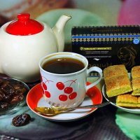 Разбуди горячим чаем свежесть утренней души! :: Андрей Заломленков
