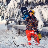 Горячий сноубординг или как плавился снег:-) :: Вячеслав Ложкин