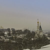 Владимирский пейзаж туманным днем :: Сергей Цветков