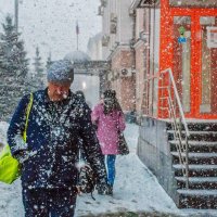 Снегопад :: Наталья Новикова
