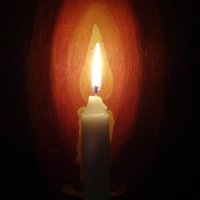 Магия многослойного огня рождественской свечи!... :: Алекс Аро Аро
