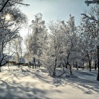 Опять снег искристый на солнце блестит..Белый, пушистый...Скоро весна!:) :: Андрей Заломленков