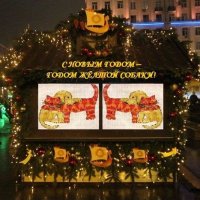 С Новым Годом - Годом Жёлтой Собаки! :: Дмитрий Никитин