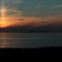 Закат на острове Большой Тютерс :: Александр Титков