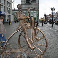 Ефим Артамонов - изобретатель велосипеда :: Дмитрий Солоненко