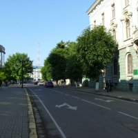 Улица   Михаила   Грушевского   в    Ивано - Франковске :: Андрей  Васильевич Коляскин