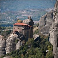 Монастырь Святого Николая Анапавсаса. Метеоры, Греция. :: Lmark 