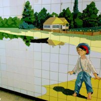 Мозаика в подземном переходе Ростова-на-Дону :: Нина Бутко