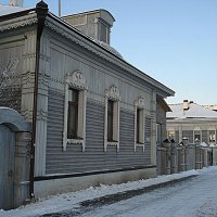 Тобольск. Верхний город - Гора. Деревянная архитектура :: Елена Павлова (Смолова)