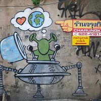 Граффити в Бангкоке :: Олег Гаврилов