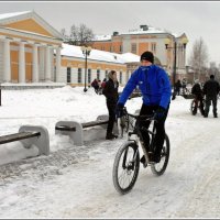 3 февраля 2018 - Третий зимний велопарад в Ижевске (Сбор) :: muh5257 