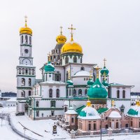Новоиерусалимский монастырь под снегом :: jenia77 Миронюк Женя