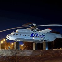 Вертолет на пенсии. :: Олег Петрушов