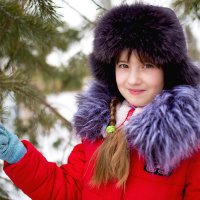 Зимняя фотопрогулка с Дашей :: Viktoria Shakula