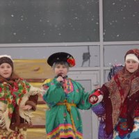Праздничные мероприятия в Рыбинске в честь праздника Масленницы. :: Нина Андронова