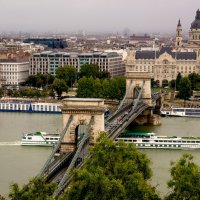 Будапешт, цепной мост :: Ольга Маркова