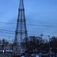 Шуховская башня. Фрагмент. :: Яков Реймер