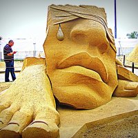 Международная выставка песчаных скульптур. :: Владимир Драгунский