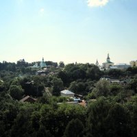 Вид на старую часть города Владимира со смотровой площадки. :: Ирина ***