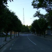 Улица   Евгения   Коновальца   в   Ивано - Франковске :: Андрей  Васильевич Коляскин